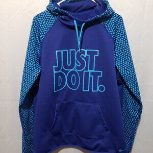 Nike therma-fit size large hooded sweatshirt